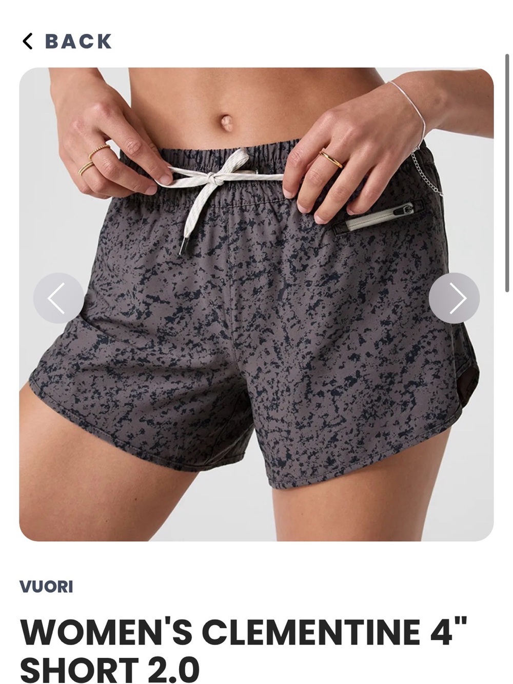 WOMEN'S CLEMENTINE 4" SHORT 2.0